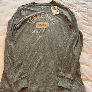 🆕 Nike Mens long sleeve Tennessee Volunteers tee shirt